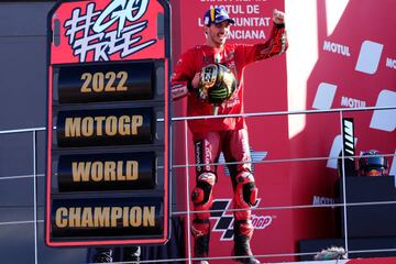 Francesco Bagnaia, campeón del mundo de la categoría reina