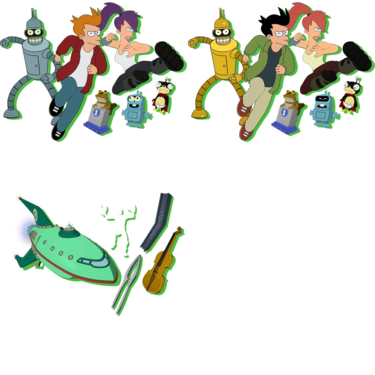 Futurama arrives at Fortnite with new Bender, Fry and Leela outfits