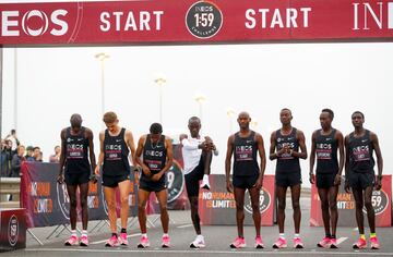 Kipchoge, de 34 años, se convirtió en Viena en el primer ser humano que baja de dos horas en 42.195 metros, la maratón aunque no será homologado como récord.