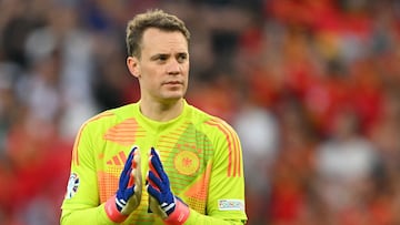 Manuel Neuer, portero de la selección alemana