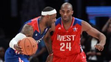 LeBron: "Adoro a Kobe Bryant, me encanta jugar contra él"