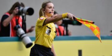 Fernanda Colombo así se desarrolla dentro del terreno de juego.