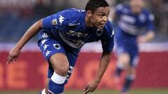 Momento dulce de Muriel: gol a la Roma y tres con Sampdoria