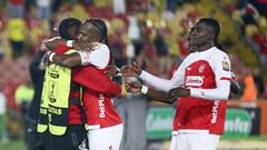 Hugo Rodallega lidera la goleada de Santa Fe sobre Fortaleza