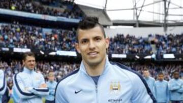 Agüero firmó 26 goles en la 2014-15.
