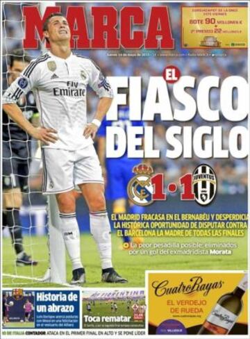 Portadas de la prensa deportiva