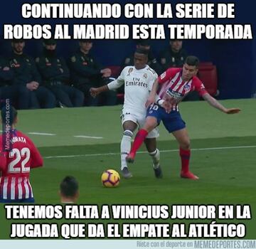 Los mejores memes del Atlético de Madrid - Real Madrid