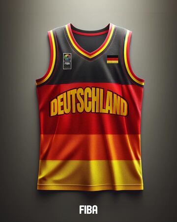 Selección de baloncesto de Alemania.