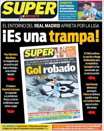 "Se busca central"... las portadas deportivas de hoy