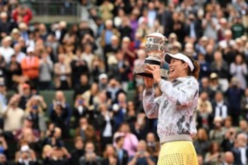 Garbiñe Muguruza, ganadora de Roland Garros 2016.