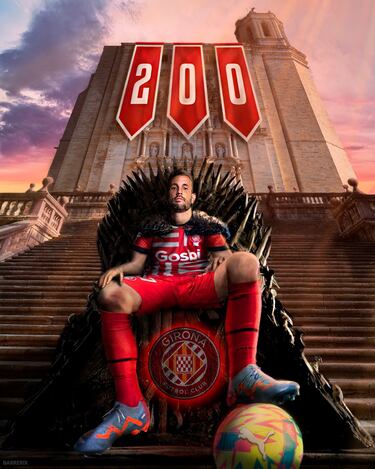 Stuani se hace gigante: “Ver mi recorrido en el Girona me emociona”