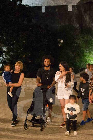 Marcelo disfruta de sus vacaciones en Dubrovnik con su familia