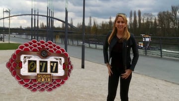 A 77 días del Mundial, Inés Sainz nos cuenta dónde está el trofeo