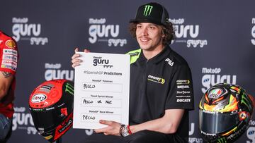 Marco Bezzecchi en el Gran Premio de Jerez.