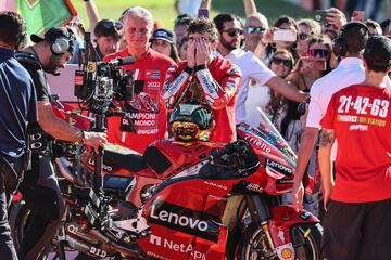 Francesco Bagnaia, campeón del mundo de la categoría reina