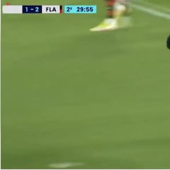 Borja al rescate: Gol y asistencia en empate ante Flamengo