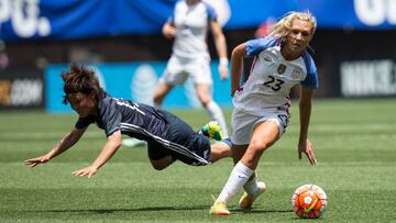 Allie Long is a midfielder who was on the US women's national soccer team in 2019 that won the Women’s World Cup. She currently plays for the Gotham FC.