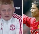 Solskjaer se rinde a Cristiano Ronaldo: "Es una leyenda del club"