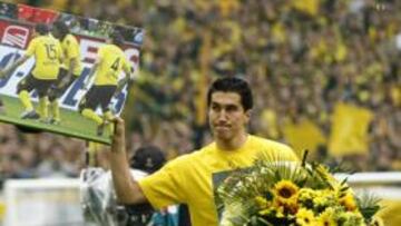 Sahin, ayer en el Signal Iduna Park.