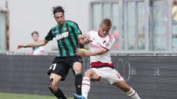 El Sassuolo hunde al Milan con un hat-trick de Berardi