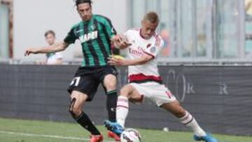 El Sassuolo hunde al Milan con un hat-trick de Berardi