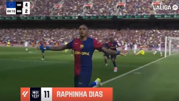 La celebración de Raphinha que va a traer cola: mensaje directo a los conspiranoicos