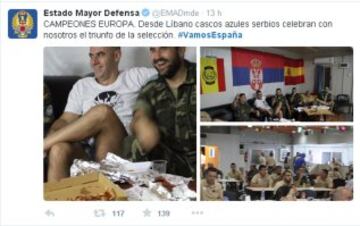 Los VIP felicitan a los Campeones en las Redes Sociales