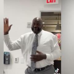 Shaq goes viral in dancing TikTok
