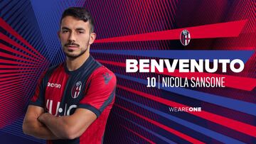 Nicola Sansone, nuevo jugador del Bolonia.