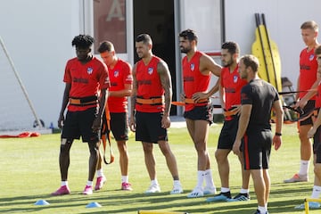 Thomas Partey, Vitolo, Diego Costa, Arias y Koke. 