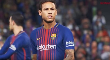 Neymar y el PSG la lían de nuevo: el álbum de Panini y el PES 2018 le llevan en portada