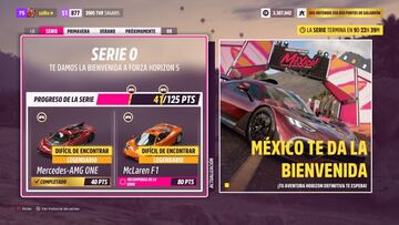 Los eventos temporales nos invitan a jugar pruebas concretas para conseguir puntos... Y coches top.