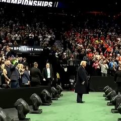 Trump ignites electric atmosphere at NCAA Wrestling Championships as crowd roars ‘USA! USA!’
