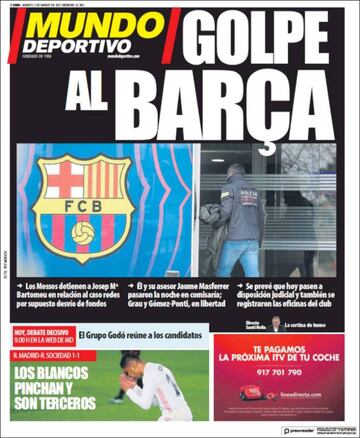 "Vinicius, el clavo ardiendo"... las portadas deportivas de hoy