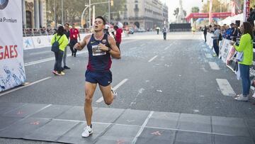  El azulgrana Marc Alcl&aacute; se impuso en la Cursa dels Bombers 2018