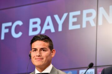 Inicia un nuevo camino: James ya es jugador del Bayern