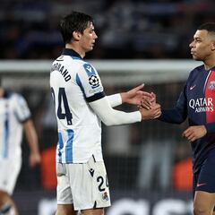 Kylian Mbappé ya sabe muy bien lo que es golear en Anoeta