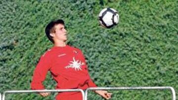 <b>REAPARECE. </b>Oier será una de las novedades rojillas ante el Sevilla.