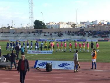 Melilla beat San Fernando in Cádiz shirts after plane issue