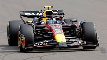 Así le fue a Checo Pérez en las prácticas libres del GP de Gran Bretaña