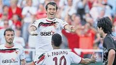 El Sevilla derribó el muro