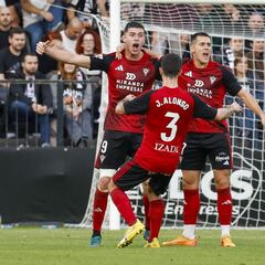 Castellón 1-3 Mirandés: resumen, goles y resultado