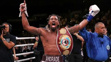 Demetrius Andrade criticó a Canelo Álvarez y lo llamó cobarde por no darle la oportunidad de enfrentarlo después de su triunfo ante Billy Joe Saunders.