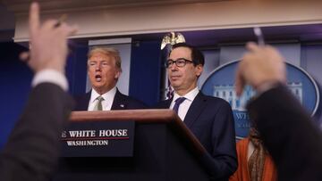 El presidente de los Estados Unidos, Donald Trump, prometió que para combatir el coronavirus iba a aplicar un bono para los trabajadores que fueron afectados.