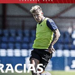 Osasuna y Brandon acuerdan finalizar su relación contractual