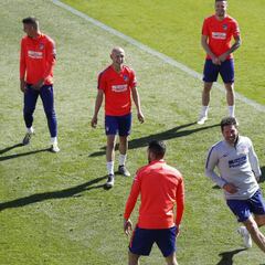 Atlético: manda la tradición en la pretemporada, en 'su casa' de Los Ángeles de San Rafael