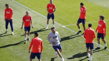 Atlético: manda la tradición en la pretemporada, en 'su casa' de Los Ángeles de San Rafael