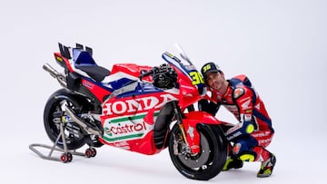 Joan Mir con la Honda RC213V de MotoGP para 2026.