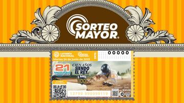Consulta los resultados del Sorteo Mayor 3976 que realizó la Lotería Nacional hoy martes 24 de junio del 2025.