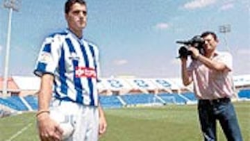 <B>EL ÚLTIMO EN LLEGAR</B>. El sevillano Güiza reforzará el ataque del conjunto que dirige Lucas ALcaraz.